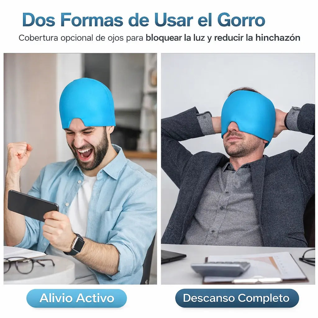 Gorro para dolor de cabeza
