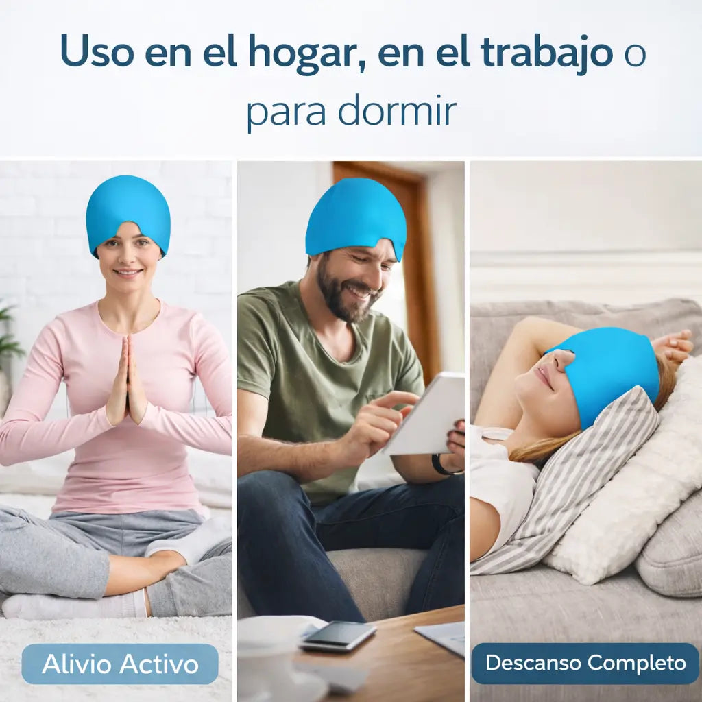 Gorro para dolor de cabeza