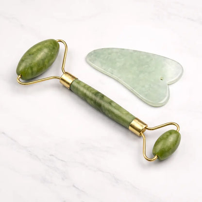 Masajeador Facial de Jade