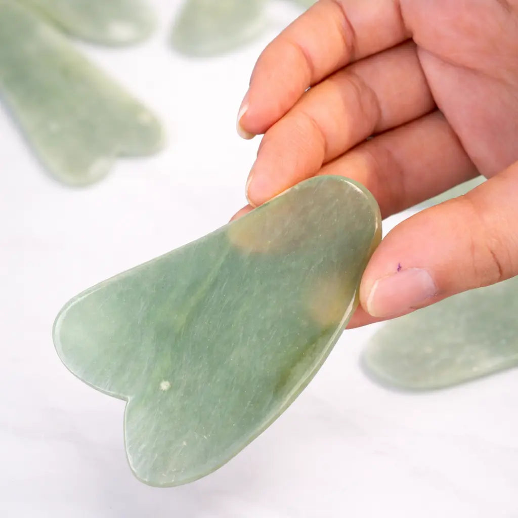 Masajeador Facial de Jade